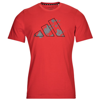 Vêtements Homme T-shirts manches courtes adidas Performance TR-ES+ TEE Rouge / Gris