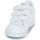 Chaussures Fille Baskets basses adidas Originals STAN SMITH CF I Blanc / Iridescent