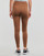 Vêtements Femme Leggings Adidas Sportswear LIN LEG Marron / Blanc