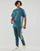 Vêtements Homme T-shirts manches courtes Adidas Sportswear FI 3S T Marine / Vert