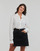 Vêtements Femme Chemises / Chemisiers Pieces PCELINA EMB LS SHIRT KAC FC Blanc