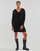 Vêtements Femme Robes courtes Pieces PCJULIANA LS V-NECK KNIT DRESS NOOS BC Noir