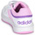 Chaussures Fille Baskets basses Adidas Sportswear HOOPS 3.0 CF C Blanc / Rose