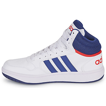 Adidas Sportswear HOOPS MID 3.0 K Blanc / Bleu / Rouge