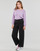 Vêtements Femme Pantalons 5 poches JDY JDYGEGGO NEW LONG PANT JRS NOOS Noir