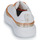 Chaussures Femme Baskets basses JB Martin FLEUR Veau blanc / orange
