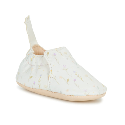 Chaussures Fille Chaussons Easy Peasy MY BLUMOO Blanc
