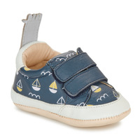 Chaussures Enfant Chaussons Easy Peasy MY BLUMOO PTI'VELCRO Bleu