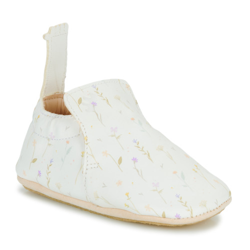 Chaussures Fille Chaussons Easy Peasy MY BLUBLU Blanc