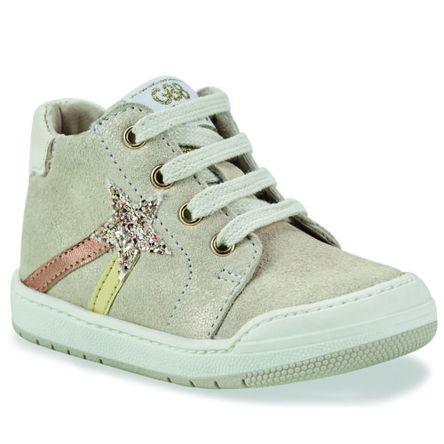Chaussures Fille Baskets montantes GBB DESIREE Beige
