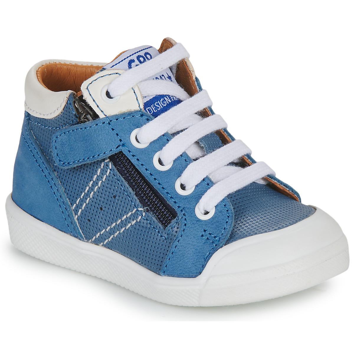 Chaussures Garçon Baskets montantes GBB ANATOLE Bleu