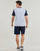 Vêtements Homme T-shirts manches courtes Lacoste TH1298 Bleu