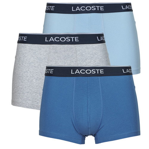 Sous-vêtements Homme Boxers Lacoste 5H3389 X3 Bleu / Gris / Bleu