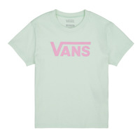 Vêtements Fille T-shirts manches courtes Vans FLYING V CREW GIRLS Vert / Rose