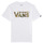 Vêtements Garçon T-shirts manches courtes Vans VANS CLASSIC LOGO FILL Blanc