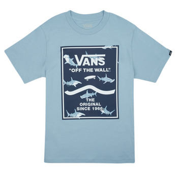 Vêtements Garçon T-shirts manches courtes Vans PRINT BOX 2.0 Bleu