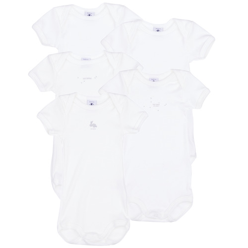 Vêtements Enfant Pyjamas / Chemises de nuit Petit Bateau A09W8 X5 Blanc