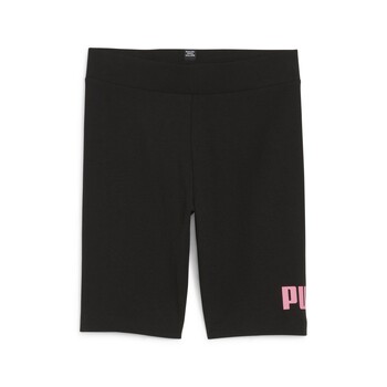 Vêtements Fille Shorts / Bermudas Puma ESS LOGO SHORT TIGHTS Noir