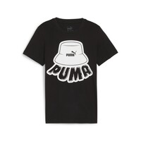Vêtements Garçon T-shirts manches courtes Puma ESS+ MID 90S GRAPHIC TEE B Noir