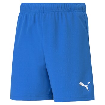 Vêtements Garçon Shorts / Bermudas Puma TEAMRISE SHORT Bleu