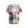 Vêtements Garçon T-shirts manches courtes Guess SS T SHIRT Multicolore