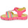 Chaussures Fille Sandales et Nu-pieds Agatha Ruiz de la Prada SANDALIA UNICORNIO Rose / Multicolore