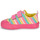 Chaussures Fille Baskets basses Agatha Ruiz de la Prada ZAPATO LONA RAYAS Rose / Multicolore