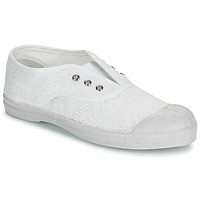 Chaussures Fille Baskets basses Bensimon TENNIS ELLY BRODERIE ANGLAISE Blanc