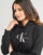 Vêtements Femme Sweats Calvin Klein Jeans MONOLOGO REGULAR HOODIE Noir