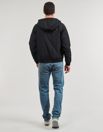 Calvin Klein Jeans HOODED PADDED HARRINGTON Noir