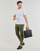 Vêtements Homme Polos manches courtes Calvin Klein Jeans CK EMBRO BADGE SLIM POLO Blanc