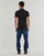 Vêtements Homme Polos manches courtes Calvin Klein Jeans CK EMBRO BADGE SLIM POLO Noir