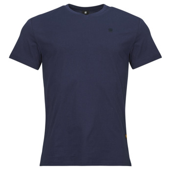 Vêtements Homme T-shirts manches courtes G-Star Raw base-s v t s\s Bleu