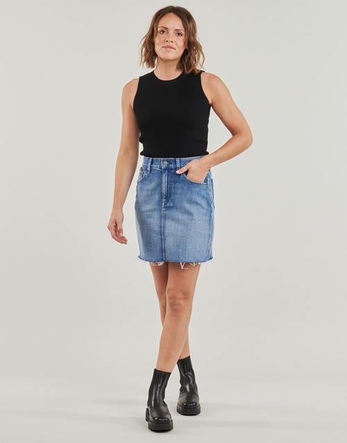 G-Star Raw viktoria short skirt raw edge wmn Jean / Bleu