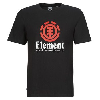 Vêtements Homme T-shirts manches courtes Element VERTICAL SS Noir