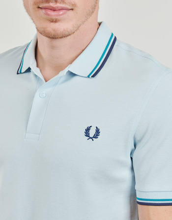 Fred Perry TWIN TIPPED FRED PERRY SHIRT Bleu / Marine