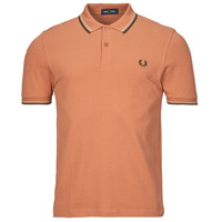 Vêtements Homme Polos manches courtes Fred Perry TWIN TIPPED FRED PERRY SHIRT Corail