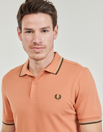 Fred Perry TWIN TIPPED FRED PERRY SHIRT Corail