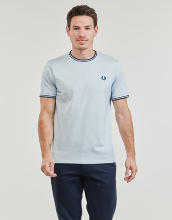 Fred Perry TWIN TIPPED T-SHIRT Bleu / Marine