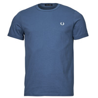 Vêtements Homme T-shirts manches courtes Fred Perry RINGER T-SHIRT Bleu