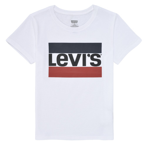 Vêtements Fille T-shirts manches courtes Levi's SPORTSWEAR LOGO TEE Blanc