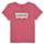 Vêtements Fille T-shirts manches courtes Levi's MULTI DAISY BATWING TEE Rose / Blanc