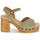 Chaussures Femme Sandales et Nu-pieds MTNG 53903 Kaki