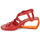 Chaussures Femme Sandales et Nu-pieds United nude MOBIUS SIA MID Rouge / Orange