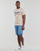 Vêtements Homme T-shirts manches courtes Superdry VENUE DUO LOGO T SHIRT Beige