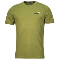 Vêtements Homme T-shirts manches courtes Puma ESS+ 2 COL SMALL LOGO TEE Kaki