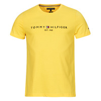 Vêtements Homme T-shirts manches courtes Tommy Hilfiger TOMMY LOGO TEE Jaune