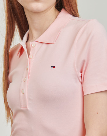 Tommy Hilfiger 1985 SLIM PIQUE POLO SS Rose