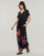 Vêtements Femme Pantalons fluides / Sarouels Desigual SWIM_JUNJLY_BOTTOM Noir / Multicolore