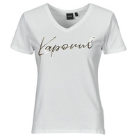Vêtements Femme T-shirts manches courtes Kaporal FRAN Blanc